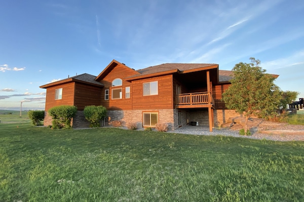 Backyard and back of house