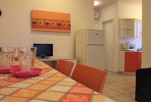 Apartment, 2 Bedrooms, Balcony | Dining room - Apartment With Large Terrace (San Michele al Tagliamento)