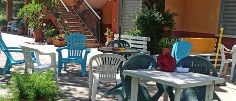 Restauration en plein air