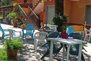 Restauration en plein air