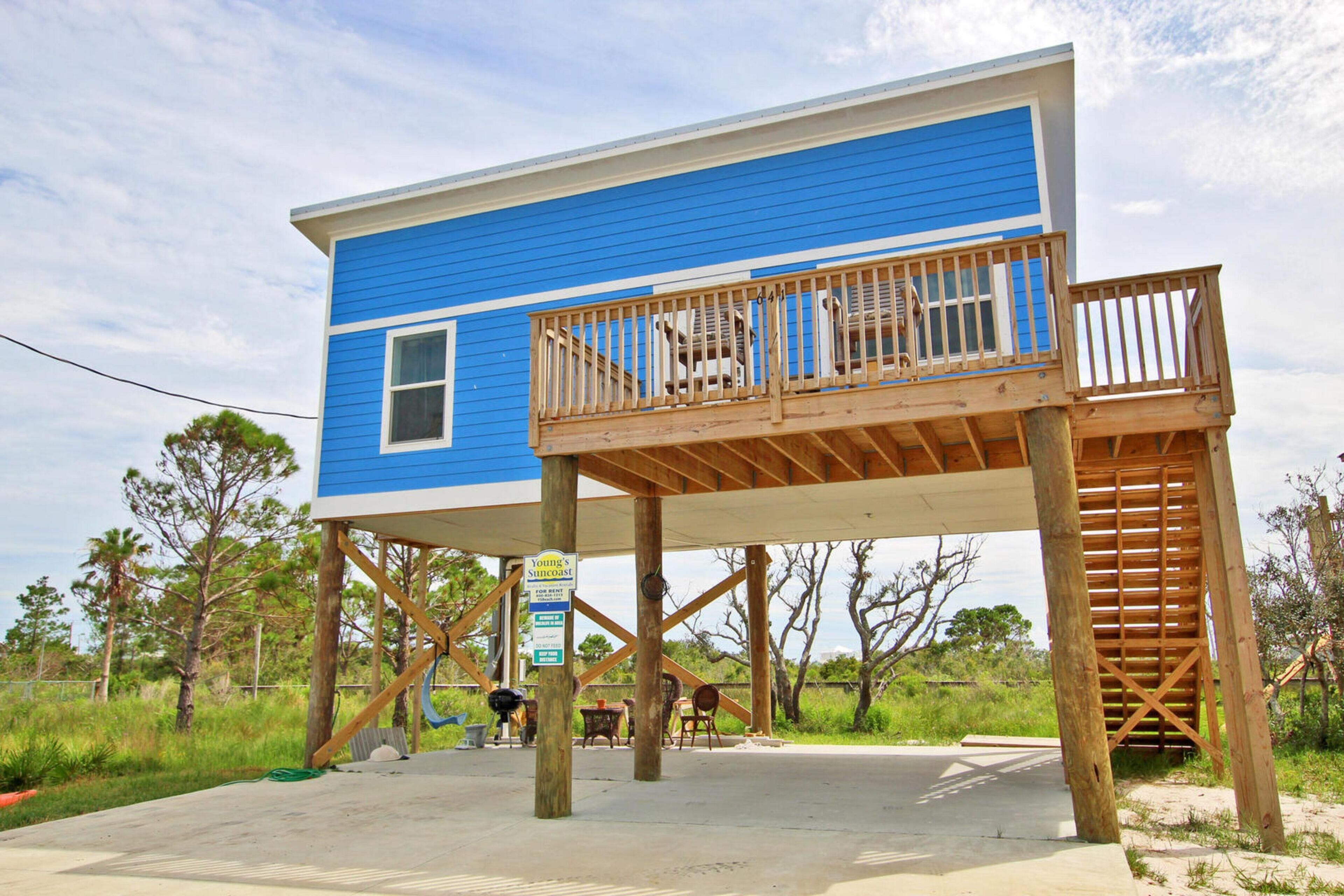 單棟房屋, 1 張加大雙人床及 1 張梳化床 (La Casita Azul) | 外觀