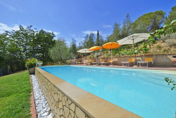 Family House, Multiple Bedrooms, 2 Bathrooms, Mountainside (Casale Vittoria) | Pool