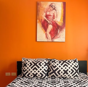 2 chambres, fer et planche Ă repasser, Wi-Fi, draps fournis