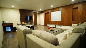Deluxe Suite | Living area | Flat-screen TV - Regenta Central Somnath (Veraval)