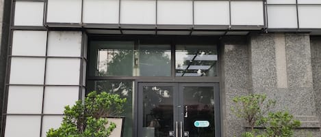 Façade de l’hébergement