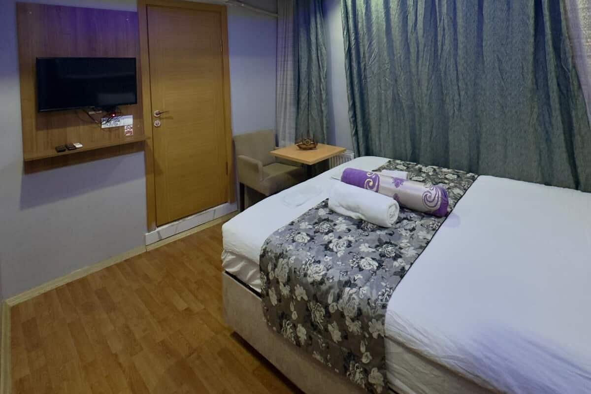 Ropa de cama de alta calidad y minibar