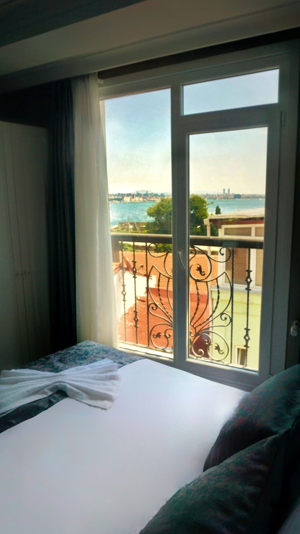 Superior-Doppelzimmer, 1 Queen-Bett, Meerblick | Ausblick vom Zimmer