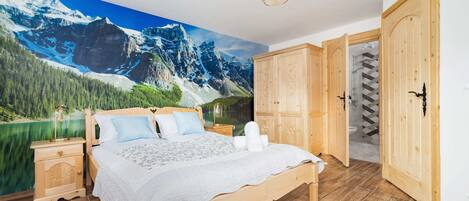 2 chambres, fer et planche à repasser, Wi-Fi, draps fournis