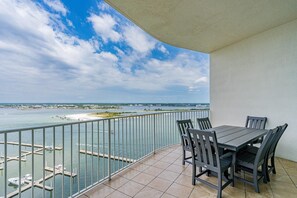 Outdoor dining - Caribe Penthouse C1 (Orange Beach)