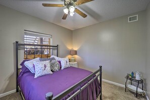 4 bedrooms, iron/ironing board, travel cot, free WiFi