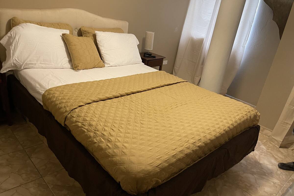 Iron/ironing board, free WiFi, bed sheets