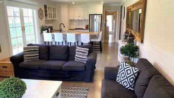 TV, DVD player, offices
