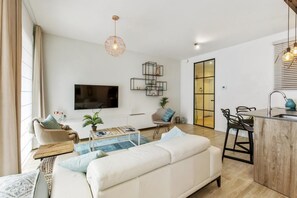 Departamento familiar, varias camas (Strandhuis Jessica) | 2 habitaciones, wifi y ropa de cama 
