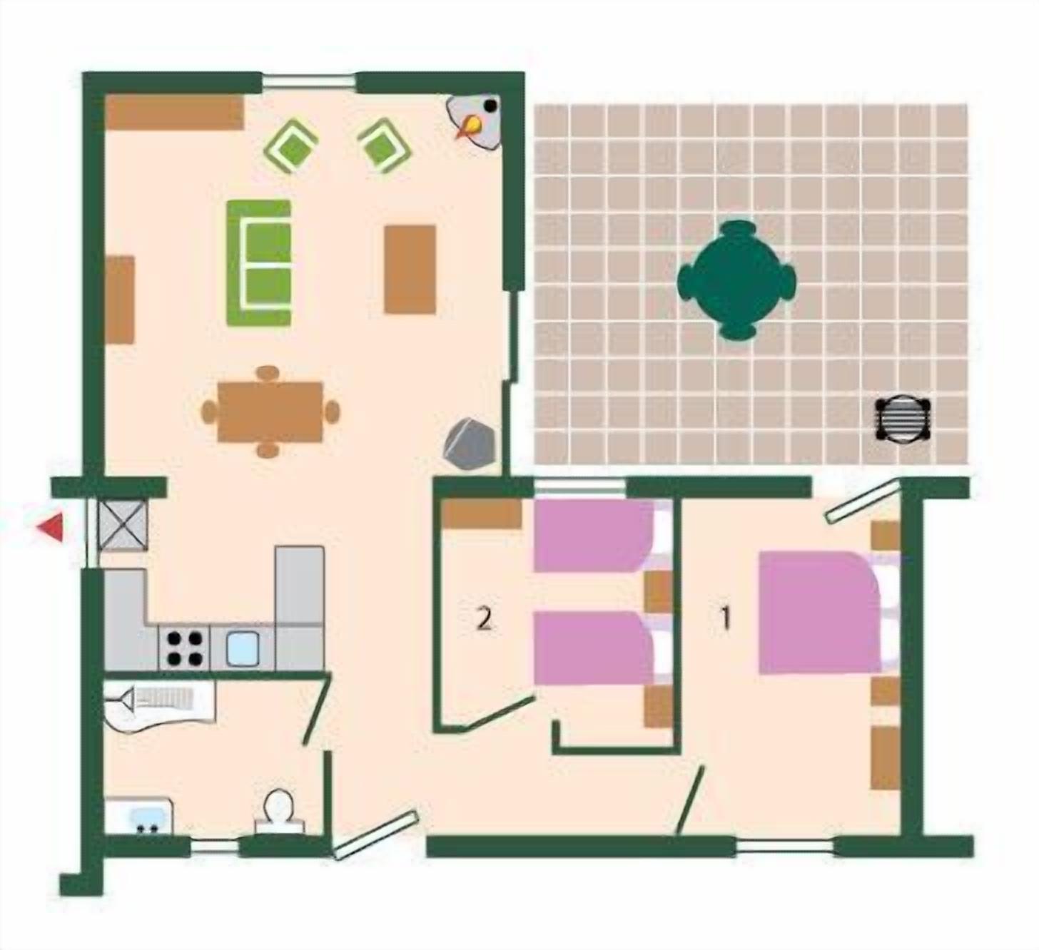 Wagtail floor plan