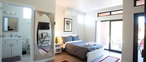 1 chambre, fer et planche à repasser, Wi-Fi, draps fournis