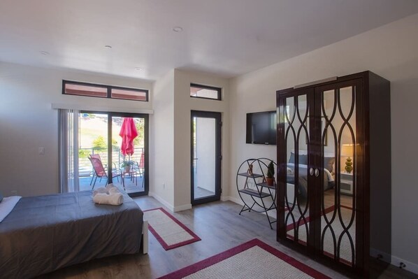 1 bedroom, iron/ironing board, WiFi, bed sheets - Spacious Studio with Incredible Balboa Park View (San Diego)