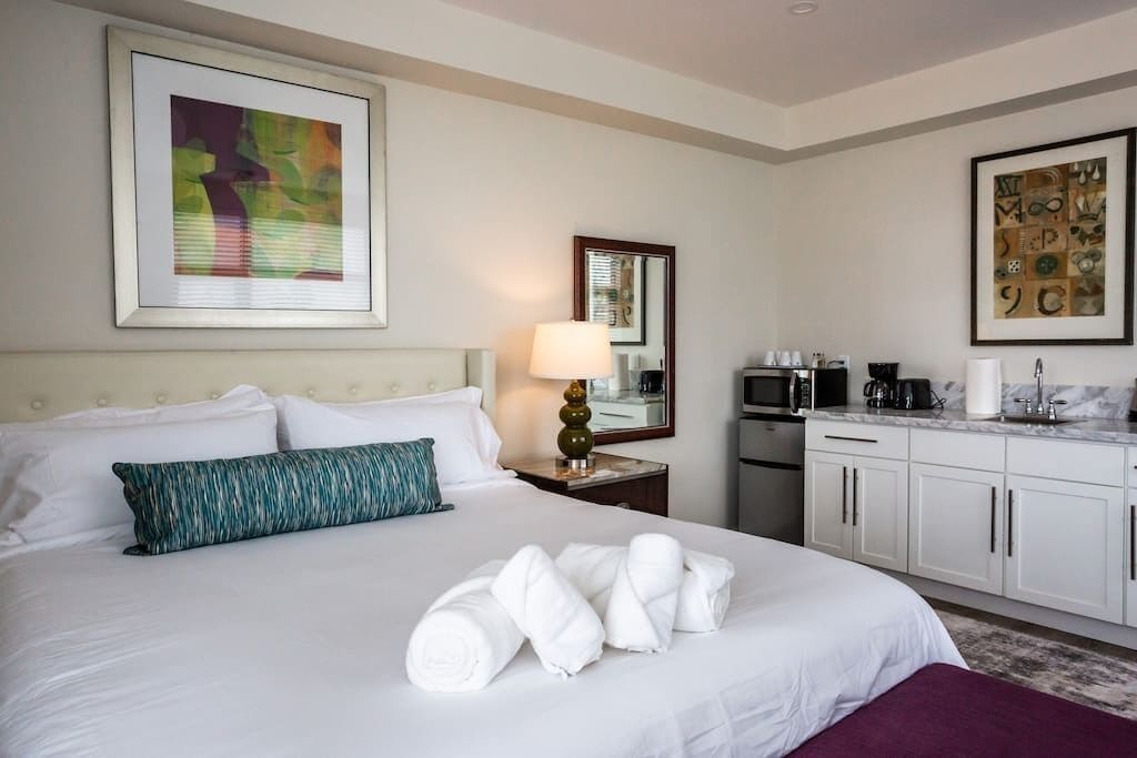 1 sovrum, strykjärn/strykbräda, wi-fi och sängkläder