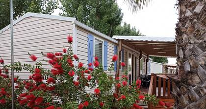 Mobil home l oliverie tous confort climatisé