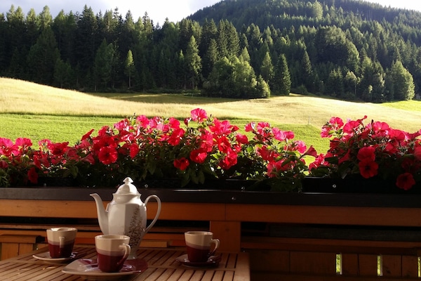 Appartement 4P Monte Paterno Balkon am Nachmittag und Abend genießen