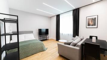 Studio | 1 bedroom, individually decorated, individually furnished, desk