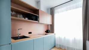 Apartemen Klasik | Dapur kecil pribadi