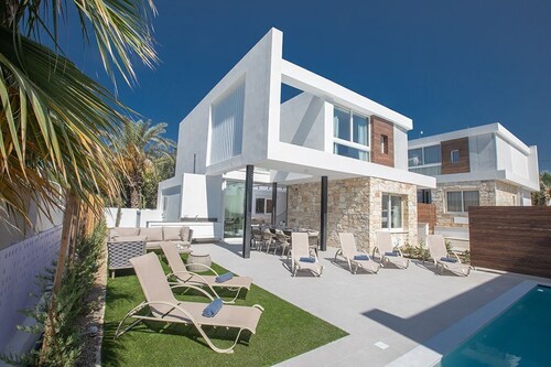 Ayia Napa Kube Villa KB3 -  a villa that sleeps 12 guests  in 5 bedrooms