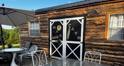 Glamping in the Man cave