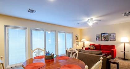 Solar powered, central, private, secure guest house!