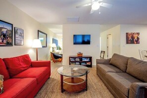 Smart TV, books, offices