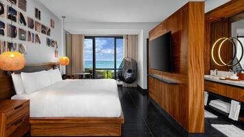 Ropa de cama de alta calidad, camas con pillow-top y minibar