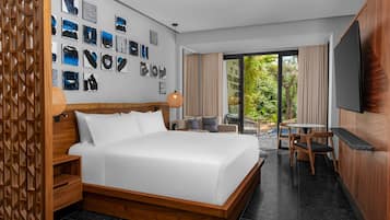 Premium bedding, pillowtop beds, minibar, in-room safe