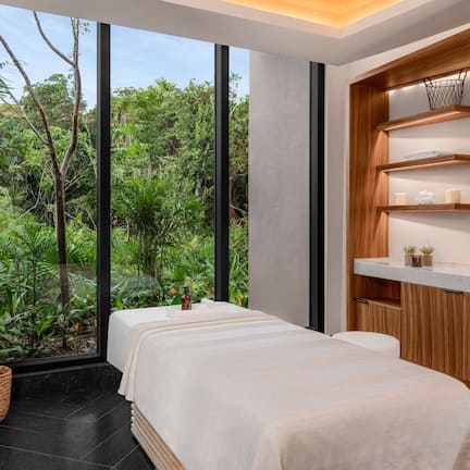 双人护理室、桑拿、热水浴缸、湿蒸房、身体护理、深层组织按摩