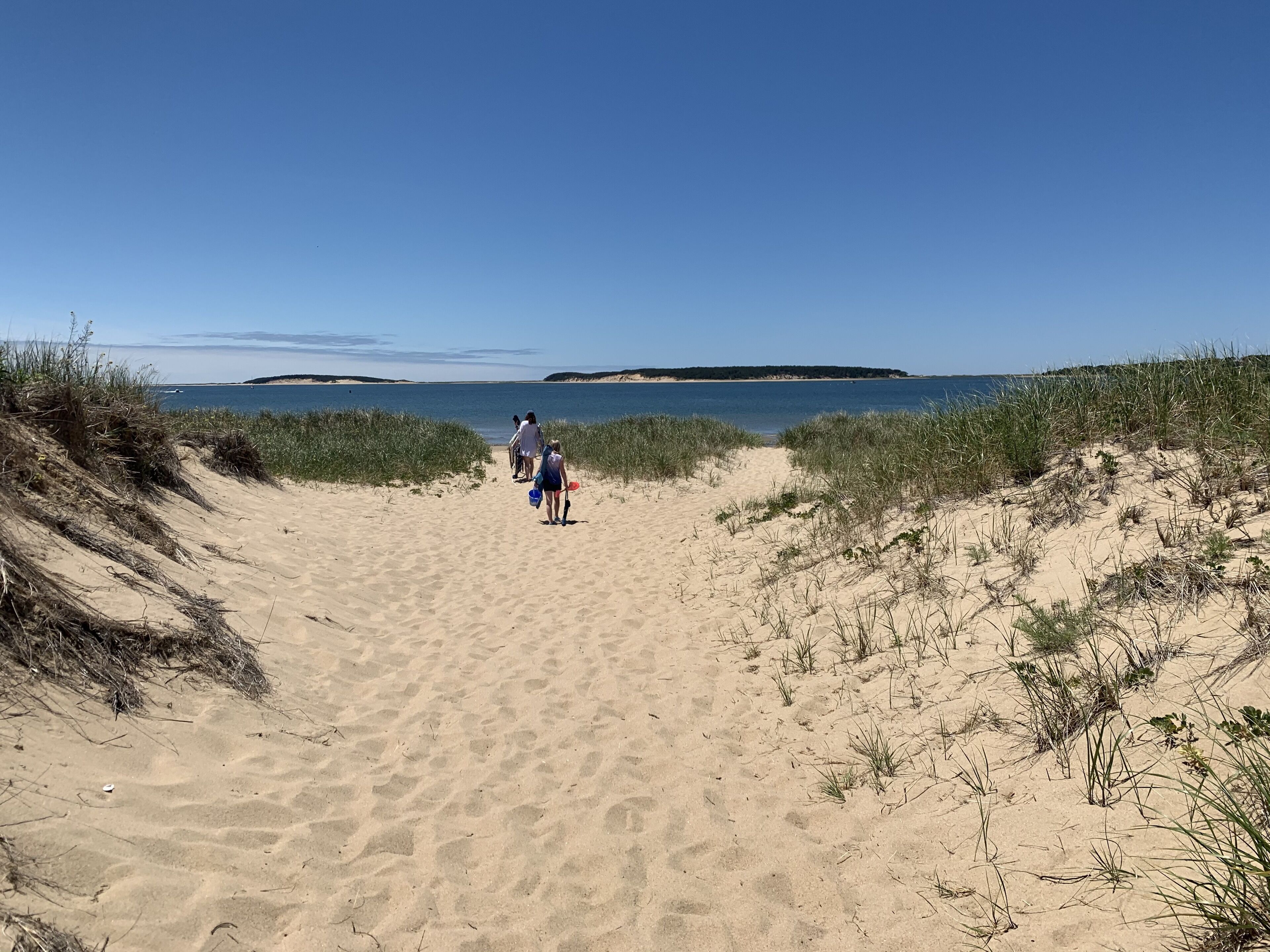 In Strandnähe, Liegestühle