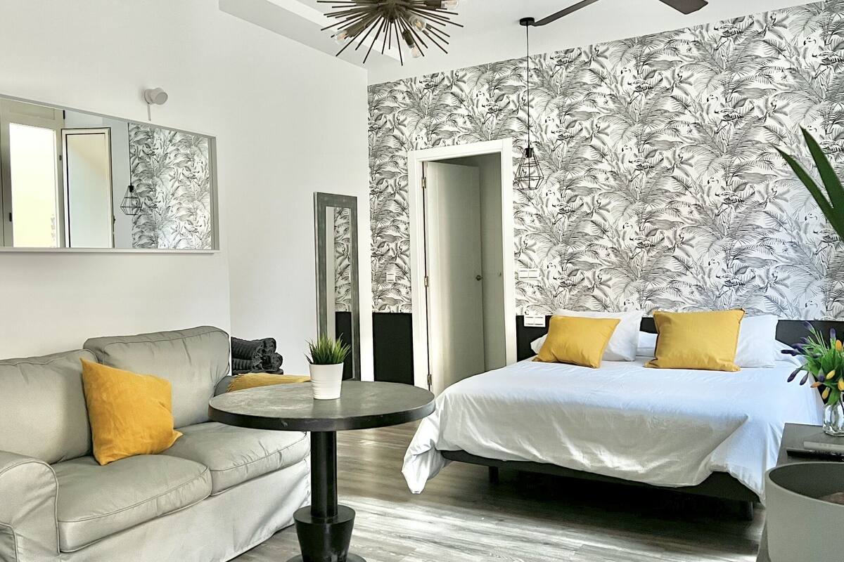 Studio, privat bad (Estudio 1A) | Innvendig