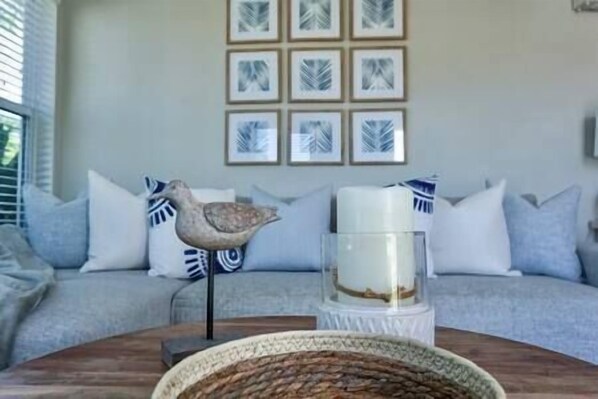 Interior - "The Beach House" at Seascape Steps from the Beach (Palm Beach Shores)