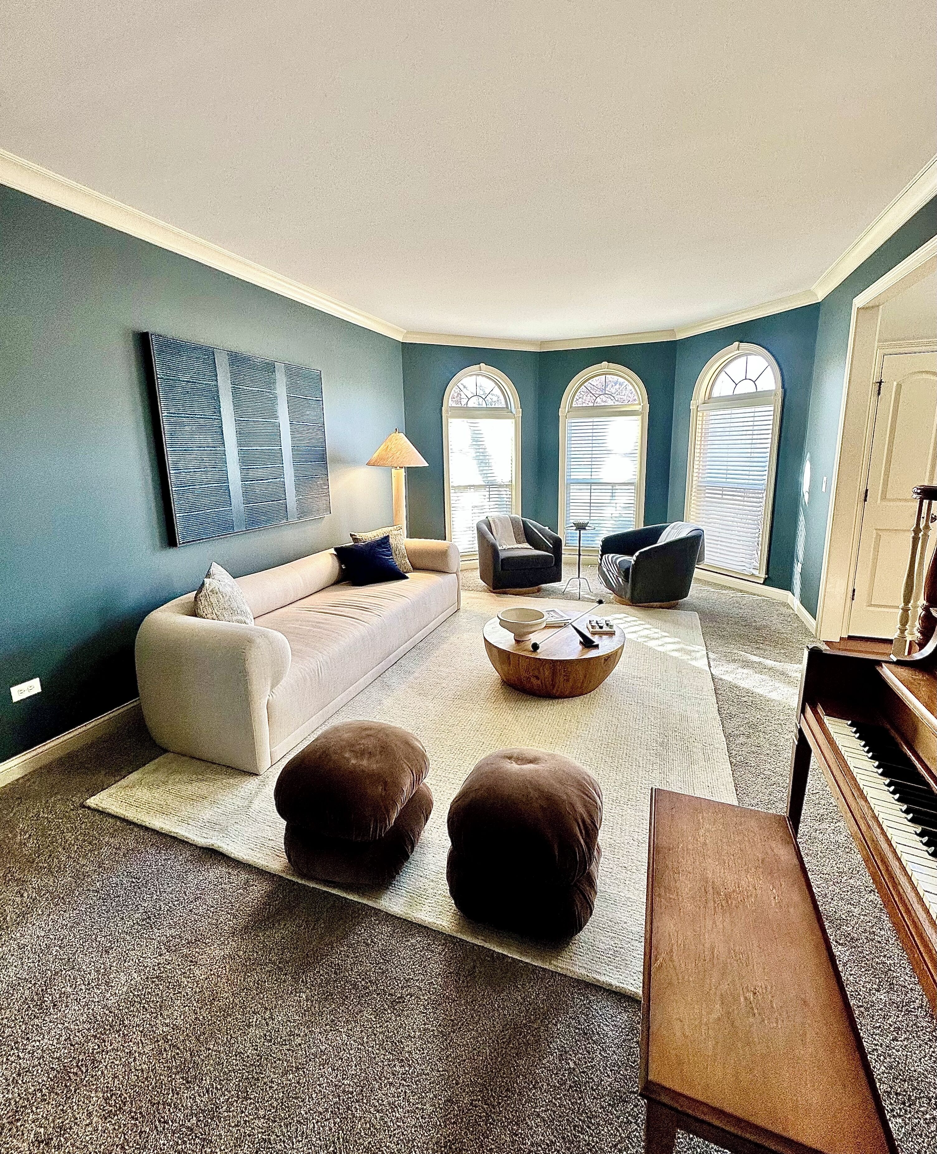 TV connectée, cheminée, jeux vidéo, lecteur de DVD