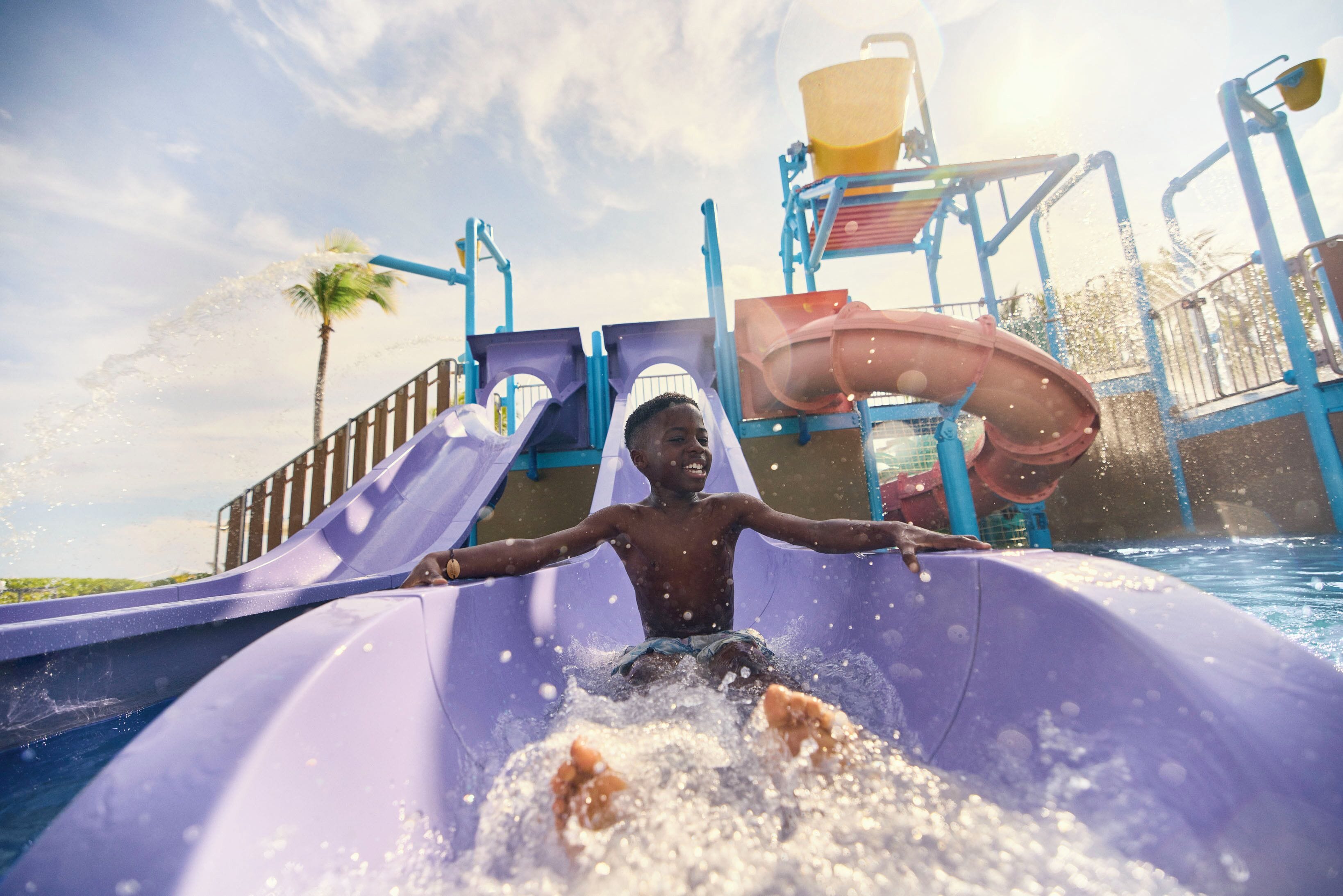 8 outdoor pools, cabanas (surcharge), pool umbrellas