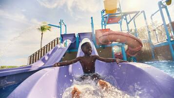 8 outdoor pools, cabanas (surcharge), pool umbrellas