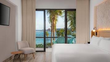 Ropa de cama de alta calidad y artículos del minibar gratis