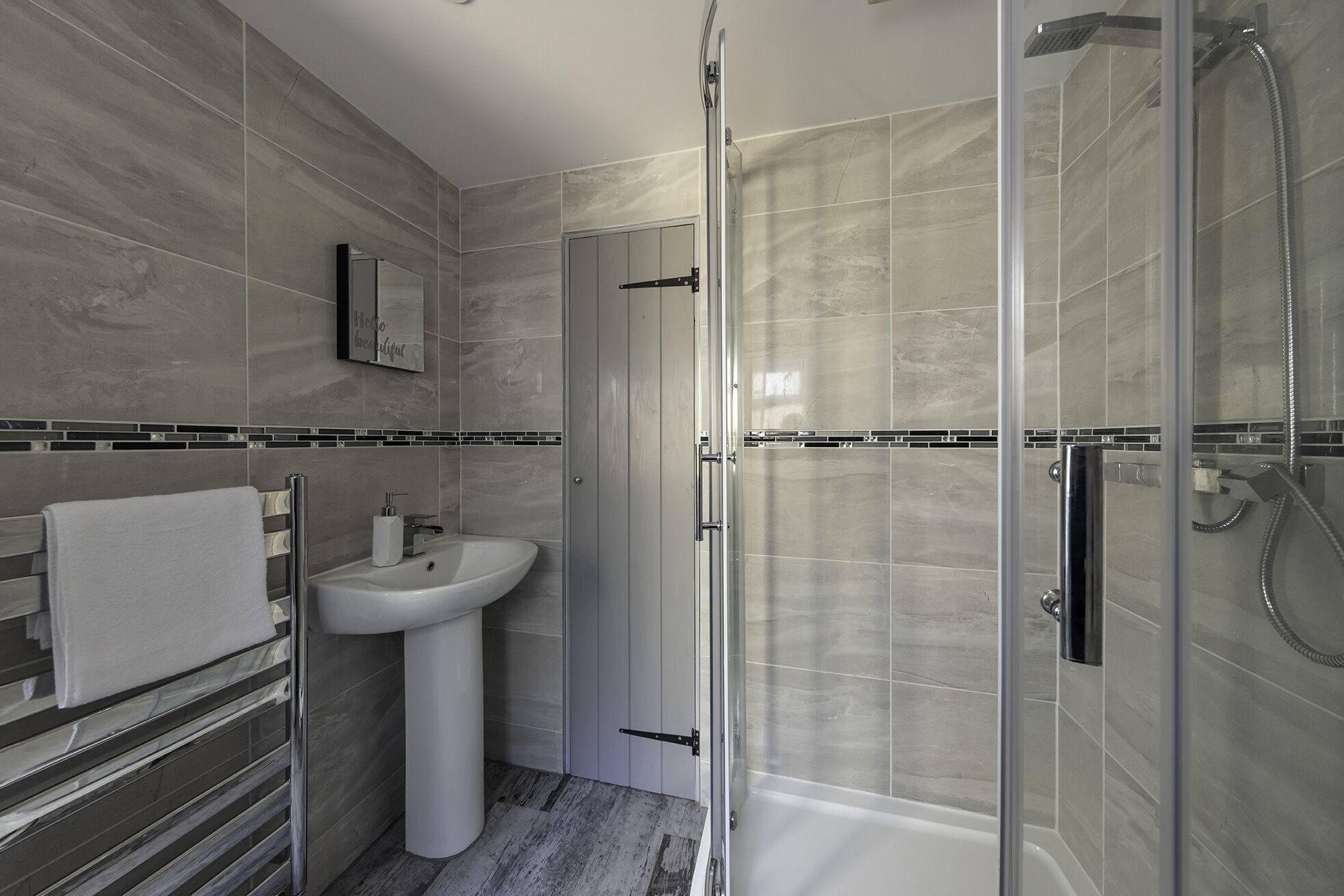 Cottage, privébadkamer | Badkamer