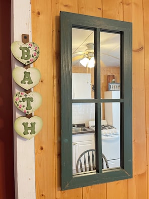 Interior - Charming 1BR Fish Cabin with Screened Porch & Fire Pit (White lake)