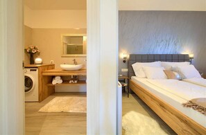 2 Schlafzimmer, Schreibtisch, kostenloses WLAN, Bettwäsche