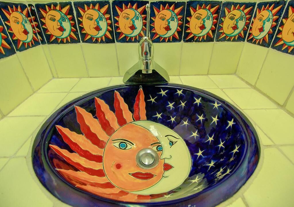 comfort room | bathroom | rainfall showerhead, designer toiletries, hair dryer, towels