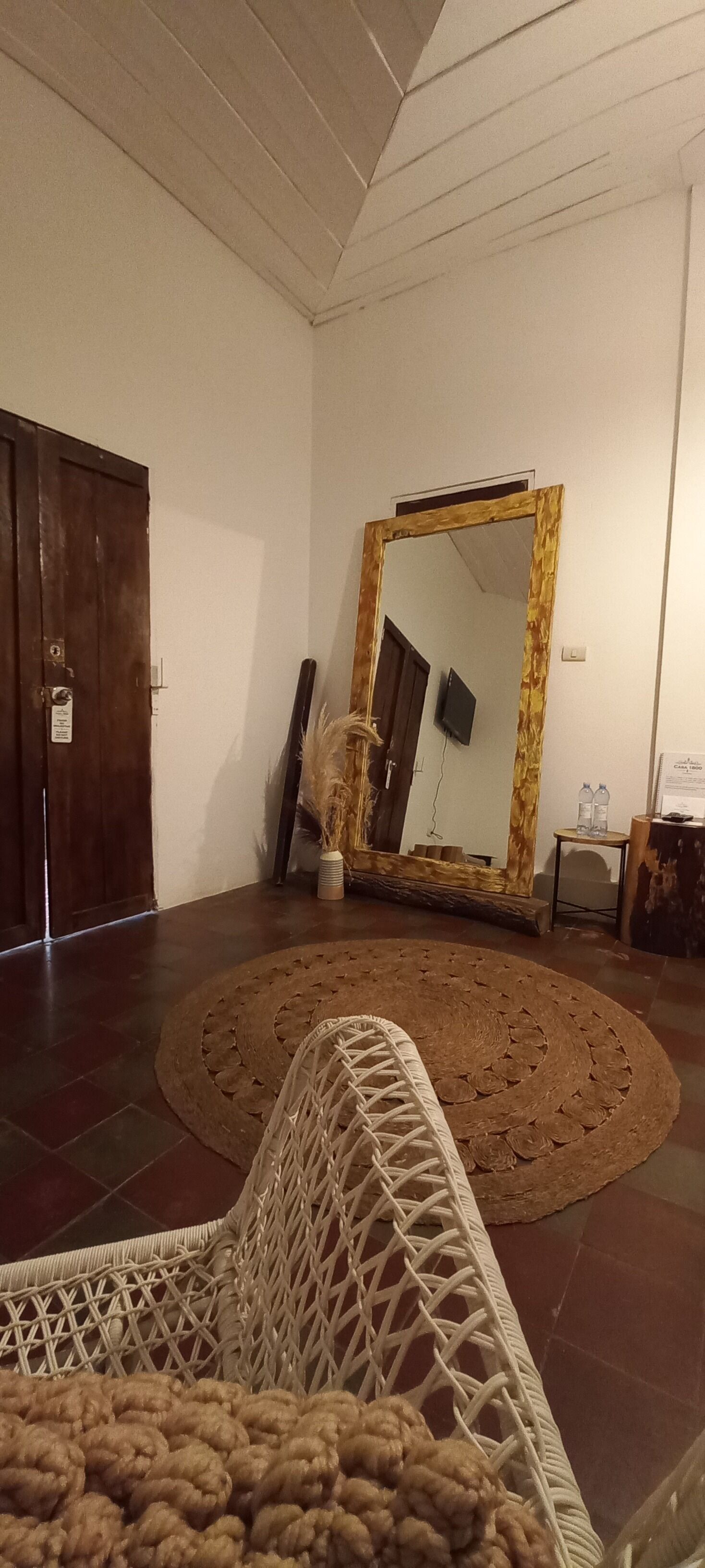 Habitación de cabaña 1 Cama | Cadar kapas Mesir, peralatan tempat tidur premium, gebar bulu kapas 