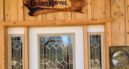 Just steps away from Rainbow Lake in this Dog Friendly Cabin