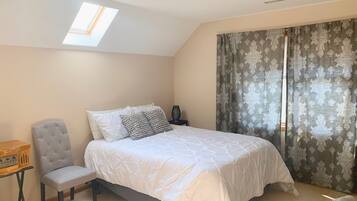 4 dormitorios, tabla de planchar con plancha, wifi gratis y ropa de cama