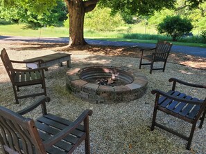 Property grounds - Nestled around 18 acres. Close to trails and a lake.  (Otsego)