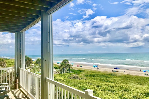 You'll feel like you're sitting on the beach from your 27ft balcony!