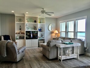 Smart TV, DVD player, books