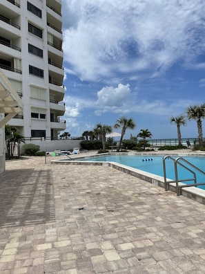 Indoor pool, a heated pool